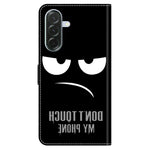 Telefoncover til Samsung Galaxy A57 5G, magnetisk lukning, 3D mønster, læderpung-cover