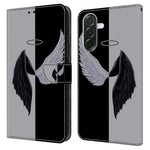 Telefoncover til Samsung Galaxy A57 5G, magnetisk lukning, 3D mønster, læderpung-cover