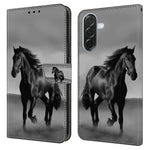 Telefoncover til Samsung Galaxy A57 5G, magnetisk lukning, 3D mønster, læderpung-cover
