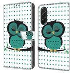 Telefoncover til Samsung Galaxy A57 5G, magnetisk lukning, 3D mønster, læderpung-cover
