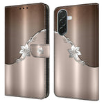 Telefoncover til Samsung Galaxy A57 5G, magnetisk lukning, 3D mønster, læderpung-cover