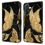 Telefoncover til Samsung Galaxy A57 5G, magnetisk lukning, 3D mønster, læderpung-cover