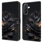 Telefoncover til Samsung Galaxy A57 5G, magnetisk lukning, 3D mønster, læderpung-cover