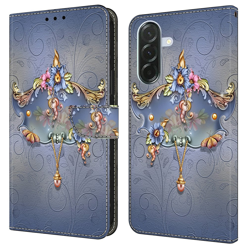 Til Samsung Galaxy A57 5G Etui PU Læder Pung Telefoncover med Stand
