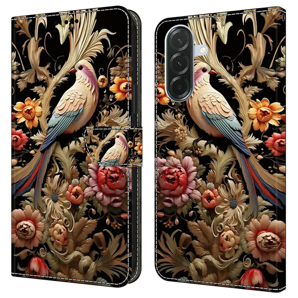 Til Samsung Galaxy A57 5G Etui PU Læder Pung Telefoncover med Stand