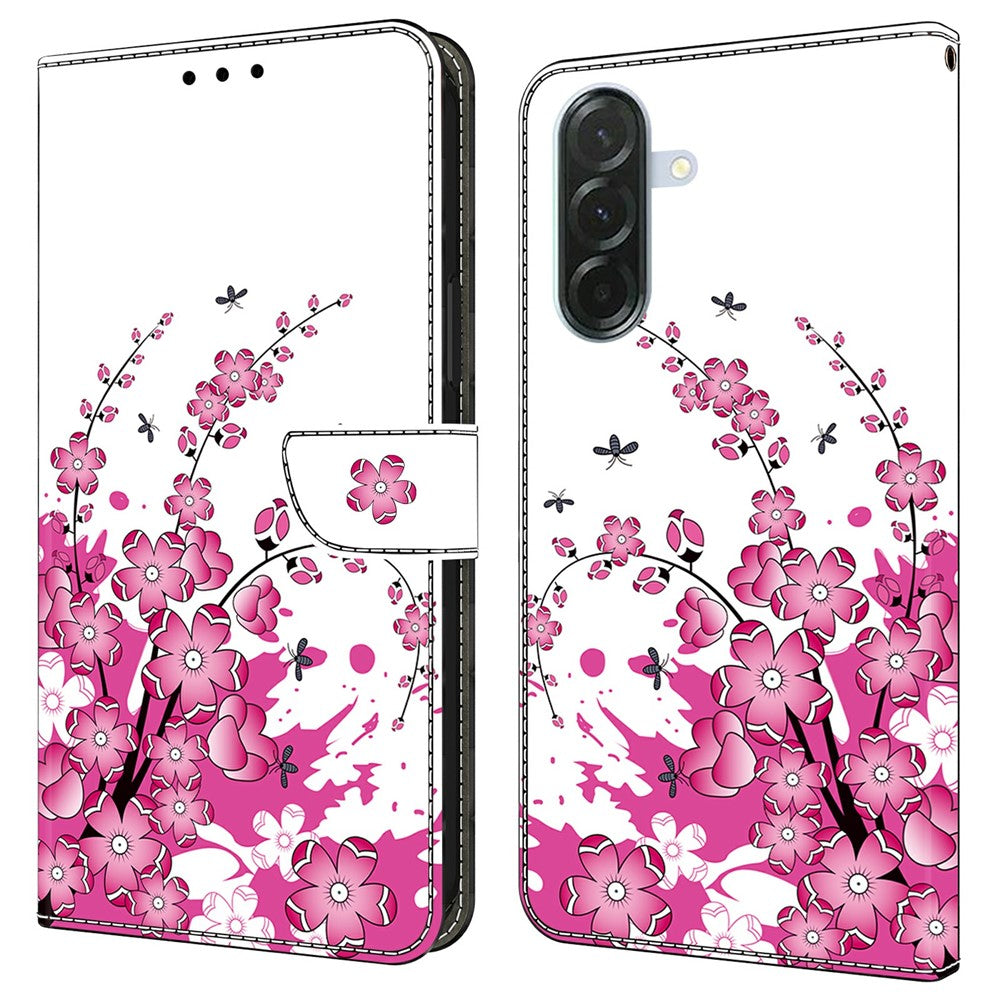 Til Samsung Galaxy A57 5G Etui PU Læder Pung Telefoncover med Stand