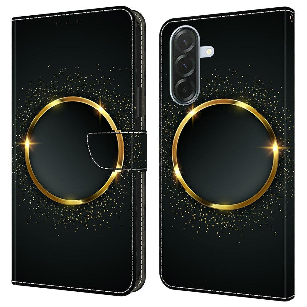Til Samsung Galaxy A57 5G Etui PU Læder Pung Telefoncover med Stand