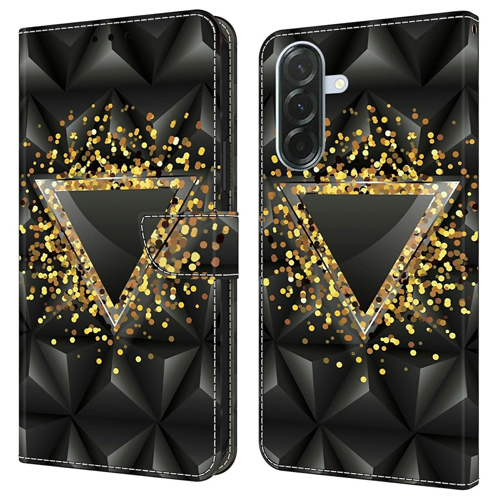 Til Samsung Galaxy A57 5G Etui PU Læder Pung Telefoncover med Stand
