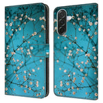 For Samsung Galaxy A57 5G Case with Card Slot Pattern Printed TPU + PU Leather Flip Phone Cover