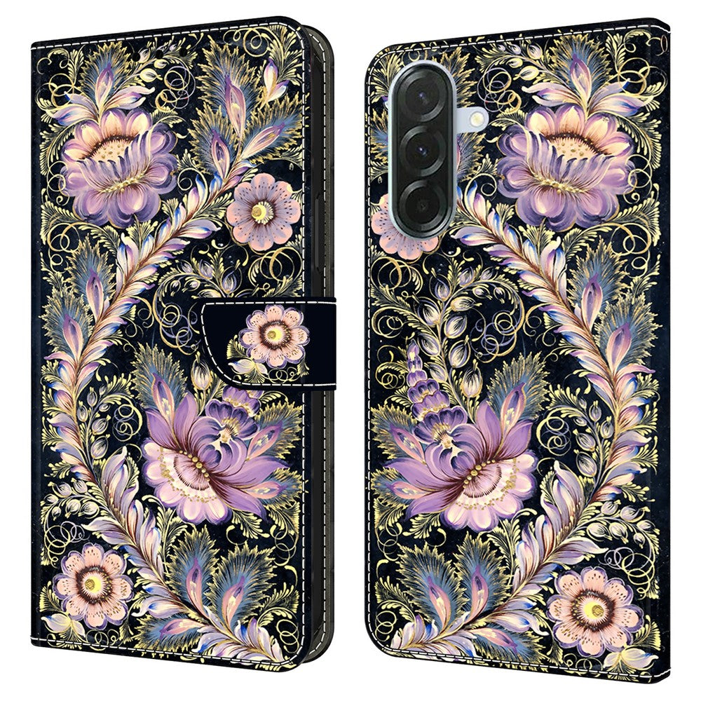 For Samsung Galaxy A57 5G Wallet Case Pattern Printing Stand Leather Flip Phone Cover