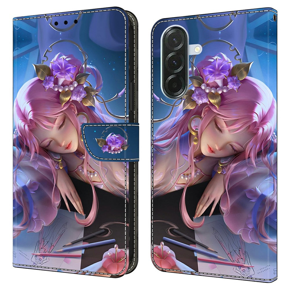 For Samsung Galaxy A57 5G Wallet Case Pattern Printing Stand Leather Flip Phone Cover