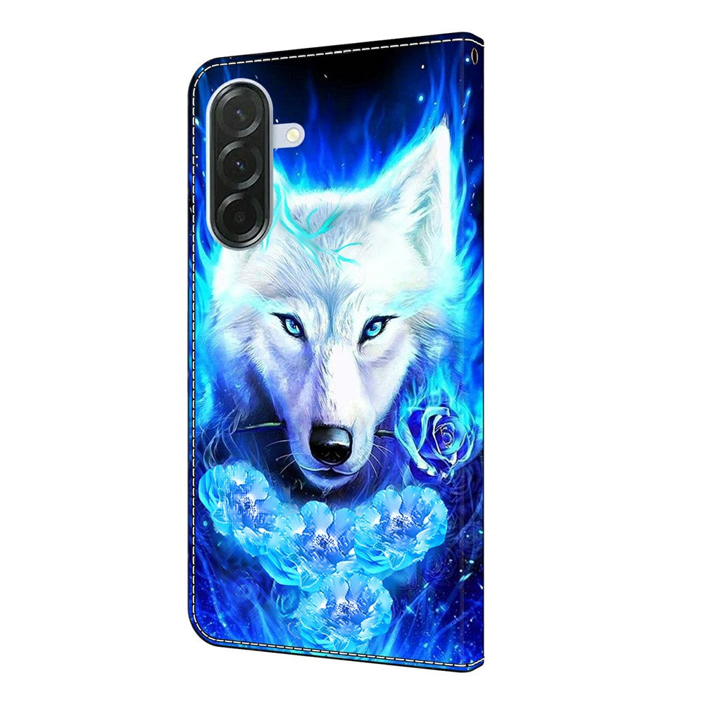 For Samsung Galaxy A57 5G Leather Case Pattern Printing Wallet Stand Flip Phone Cover