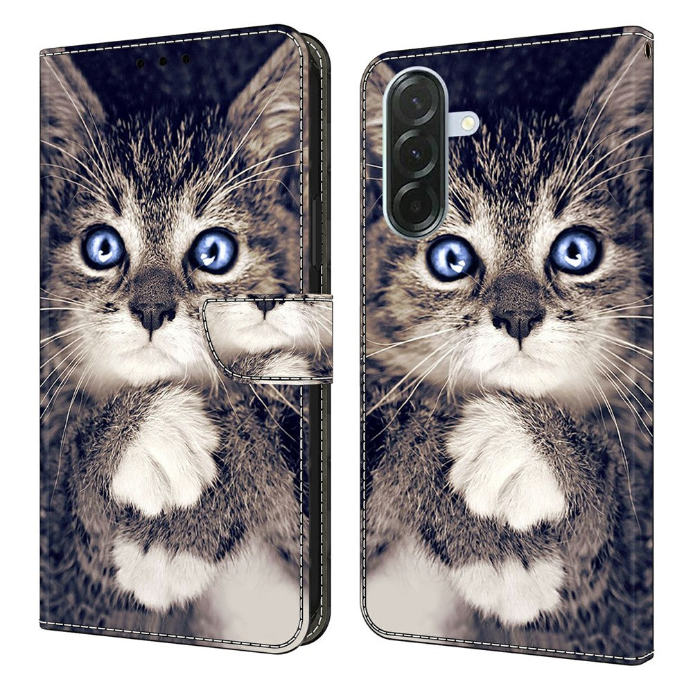 For Samsung Galaxy A57 5G Leather Case Pattern Printing Wallet Stand Flip Phone Cover