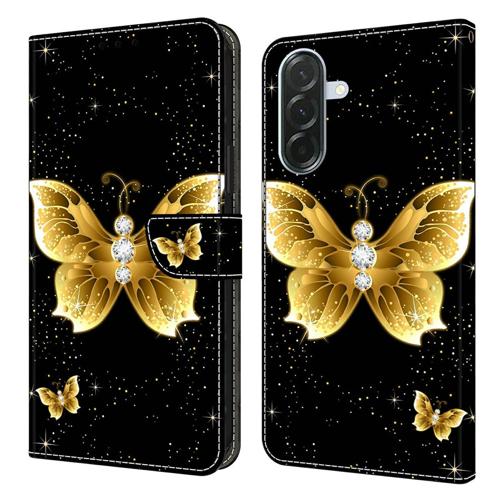 For Samsung Galaxy A57 5G Leather Case Pattern Printing Wallet Stand Flip Phone Cover