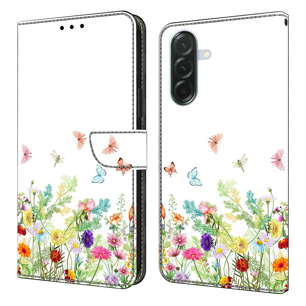 For Samsung Galaxy A57 5G Leather Case Pattern Printing Wallet Stand Flip Phone Cover