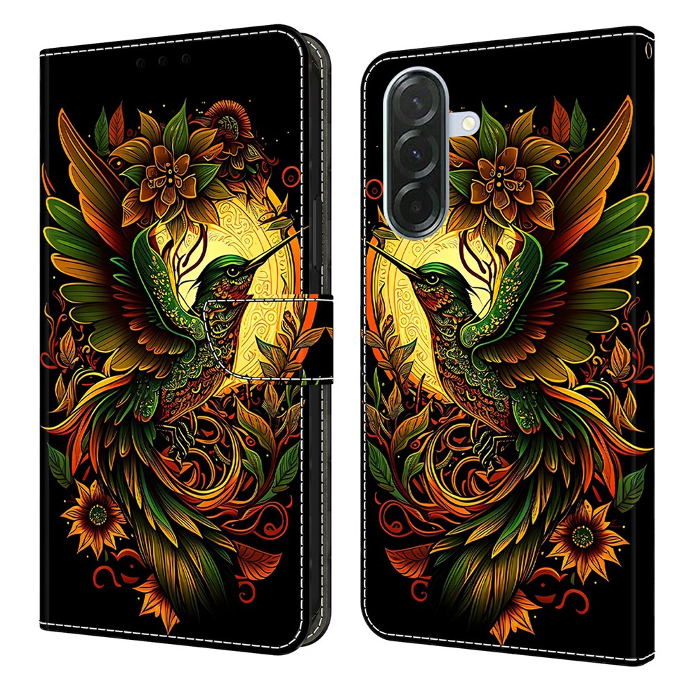 For Samsung Galaxy A57 5G Leather Case Pattern Printing Wallet Stand Flip Phone Cover