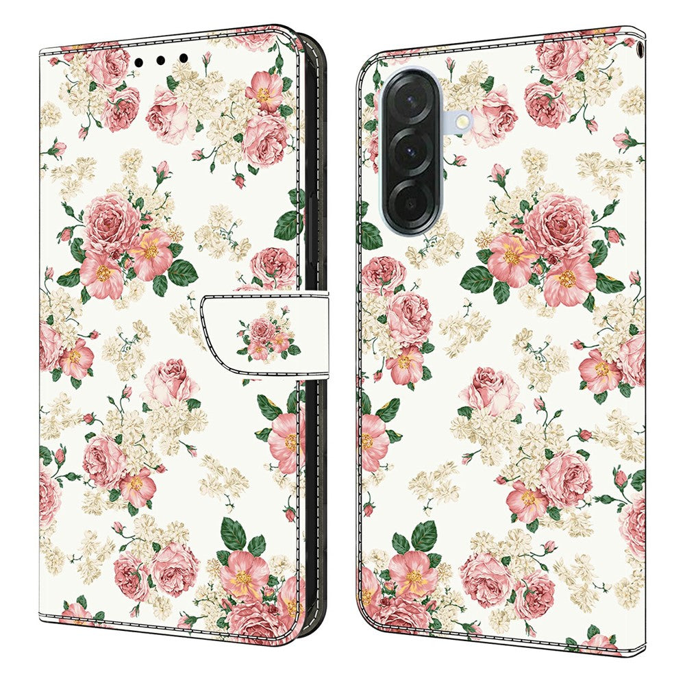 For Samsung Galaxy A57 5G Leather Case Pattern Printing Wallet Stand Flip Phone Cover