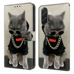 For Samsung Galaxy A57 5G Leather Case Pattern Printing Wallet Stand Flip Phone Cover