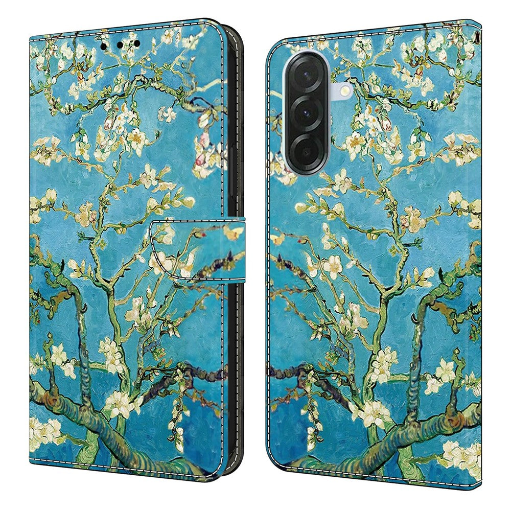 For Samsung Galaxy A57 5G Leather Case Pattern Printing Wallet Stand Flip Phone Cover