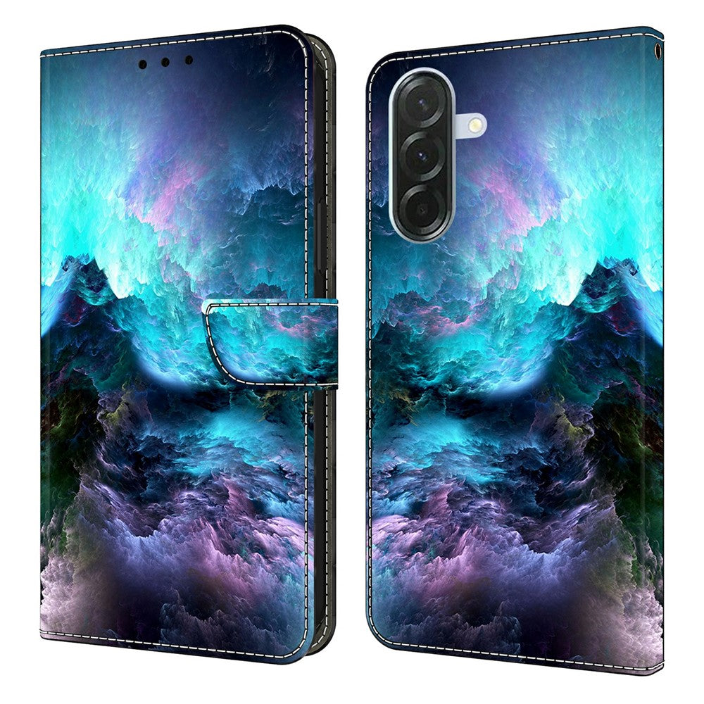 For Samsung Galaxy A57 5G Leather Case Pattern Printing Wallet Stand Flip Phone Cover