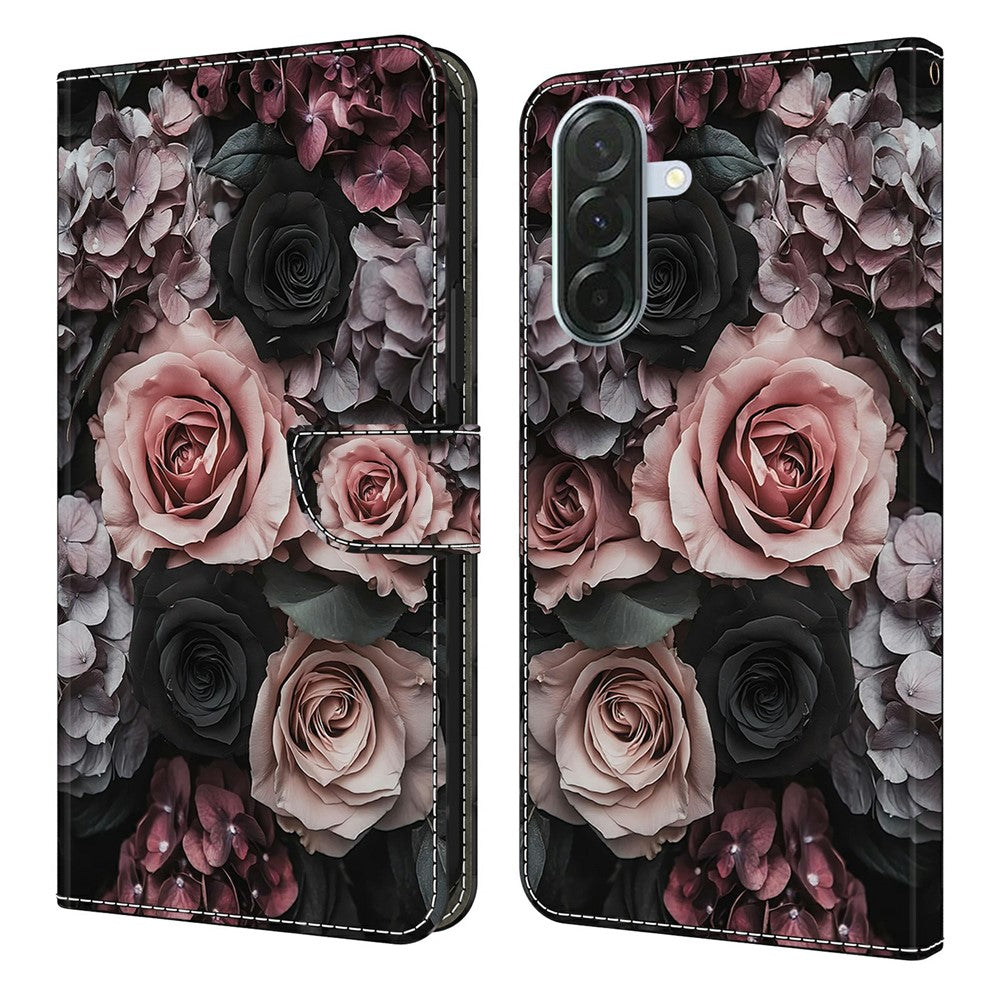 For Samsung Galaxy A57 5G Leather Case Pattern Printing Wallet Stand Flip Phone Cover