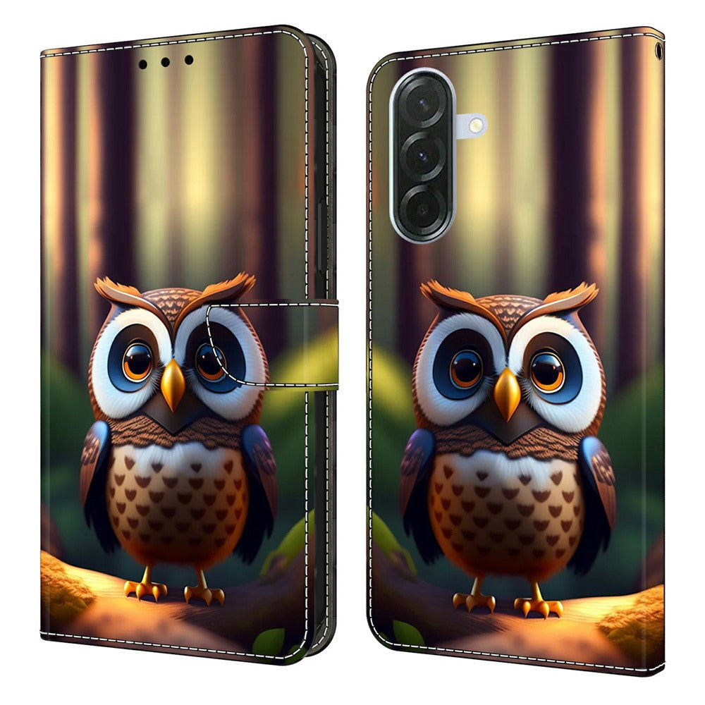 For Samsung Galaxy A57 5G Leather Case Pattern Printing Wallet Stand Flip Phone Cover