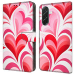 Til Samsung Galaxy A37 5G Etui Pung Stativ Mønsterprint PU Læder Flip Telefoncover