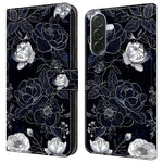 Til Samsung Galaxy A37 5G Etui Pung Stativ Mønsterprint PU Læder Flip Telefoncover