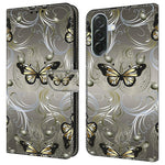 Til Samsung Galaxy A37 5G Etui Pung Stativ Mønsterprint PU Læder Flip Telefoncover