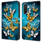 Til Samsung Galaxy A37 5G Etui Pung Stativ Mønsterprint PU Læder Flip Telefoncover