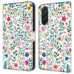 Til Samsung Galaxy A37 5G Etui Pung Stativ Mønsterprint PU Læder Flip Telefoncover
