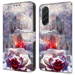 Til Samsung Galaxy A37 5G Etui Pung Stativ Mønsterprint PU Læder Flip Telefoncover