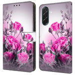Til Samsung Galaxy A37 5G Etui Pung Stativ Mønsterprint PU Læder Flip Telefoncover
