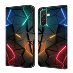 Til Samsung Galaxy A57 5G Etui Pung Stativ Mønstertryk PU Læder Flip Telefoncover