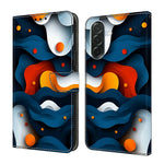 Til Samsung Galaxy A57 5G Etui Pung Stativ Mønstertryk PU Læder Flip Telefoncover