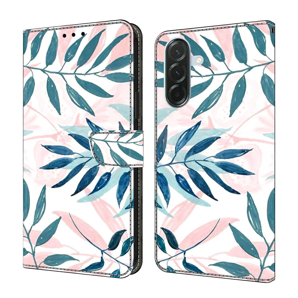 Til Samsung Galaxy A57 5G Etui Pung Stativ Mønstertryk PU Læder Flip Telefoncover