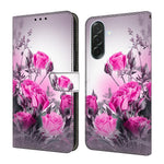 Til Samsung Galaxy A57 5G Etui Pung Stativ Mønstertryk PU Læder Flip Telefoncover