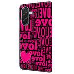 Til Samsung Galaxy A57 5G Wallet Cover Mønstertryk PU Læder Flip Stand Telefoncover