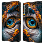 Til Samsung Galaxy A57 5G Wallet Cover Mønstertryk PU Læder Flip Stand Telefoncover