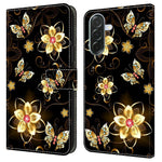 Til Samsung Galaxy A57 5G Wallet Cover Mønstertryk PU Læder Flip Stand Telefoncover