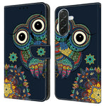 Til Samsung Galaxy A57 5G Wallet Cover Mønstertryk PU Læder Flip Stand Telefoncover