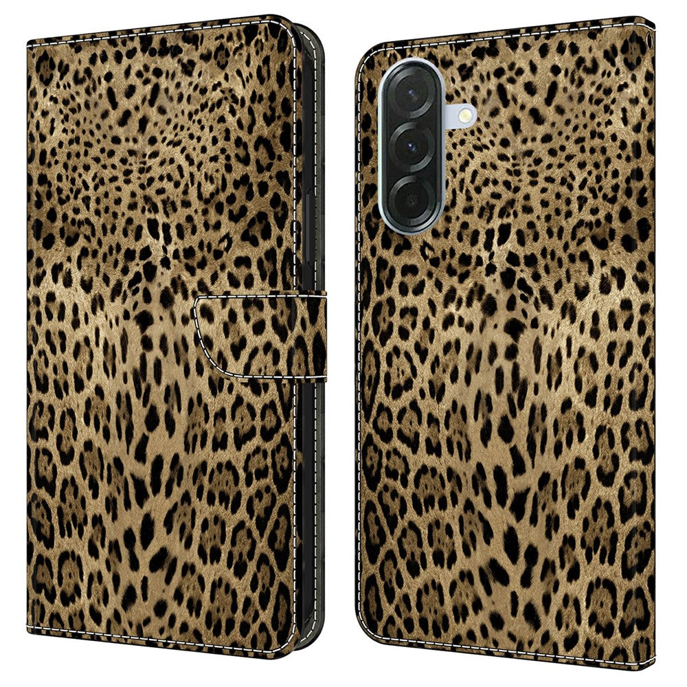 Til Samsung Galaxy A57 5G Wallet Cover Mønstertryk PU Læder Flip Stand Telefoncover