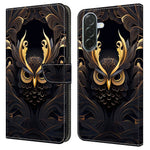 Til Samsung Galaxy A57 5G Wallet Cover Mønstertryk PU Læder Flip Stand Telefoncover