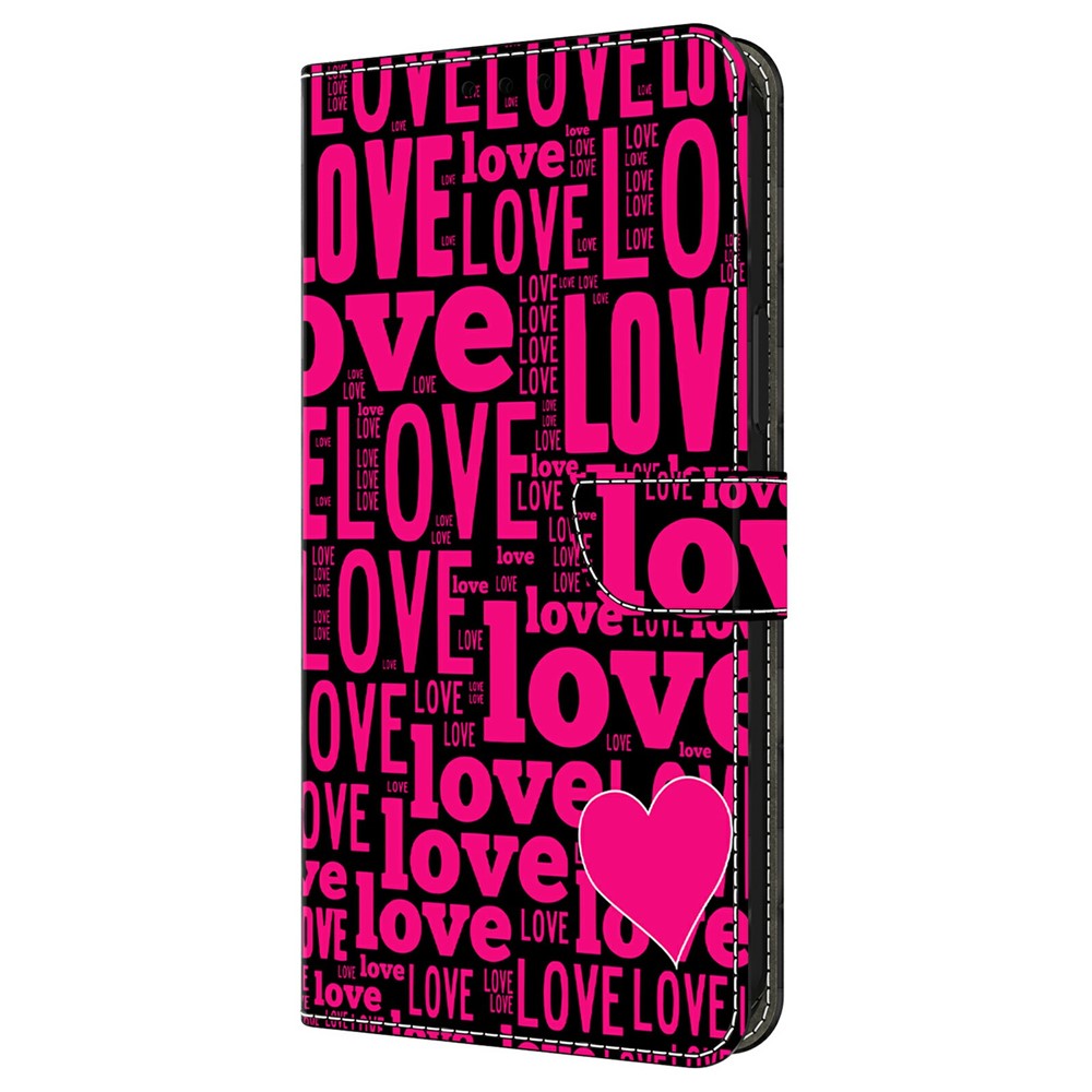 Til Samsung Galaxy A37 5G Pung Etui Mønstertryk PU Læder Flip Stand Telefoncover
