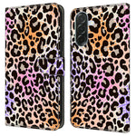 Til Samsung Galaxy A37 5G Pung Etui Mønstertryk PU Læder Flip Stand Telefoncover