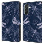 Til Samsung Galaxy A37 5G Pung Etui Mønstertryk PU Læder Flip Stand Telefoncover