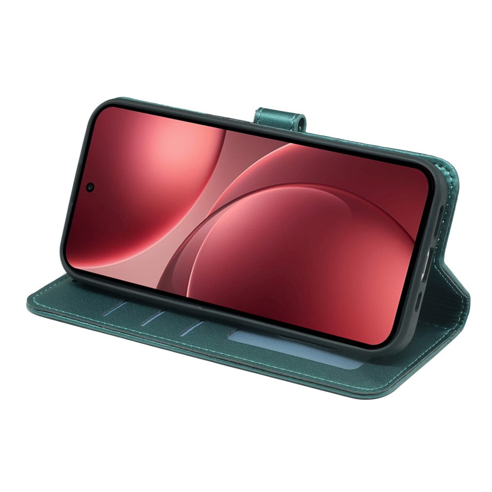 For Oppo Find X9 5G Wallet Case Magnetic Snap Leather Phone Cover with Strap
