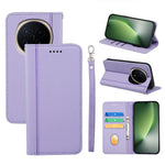 For Honor Magic8 5G Wallet Case Magnetic Closing PU Leather Phone Cover with Wrist Strap