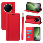 For Honor Magic8 5G Wallet Case Magnetic Closing PU Leather Phone Cover with Wrist Strap