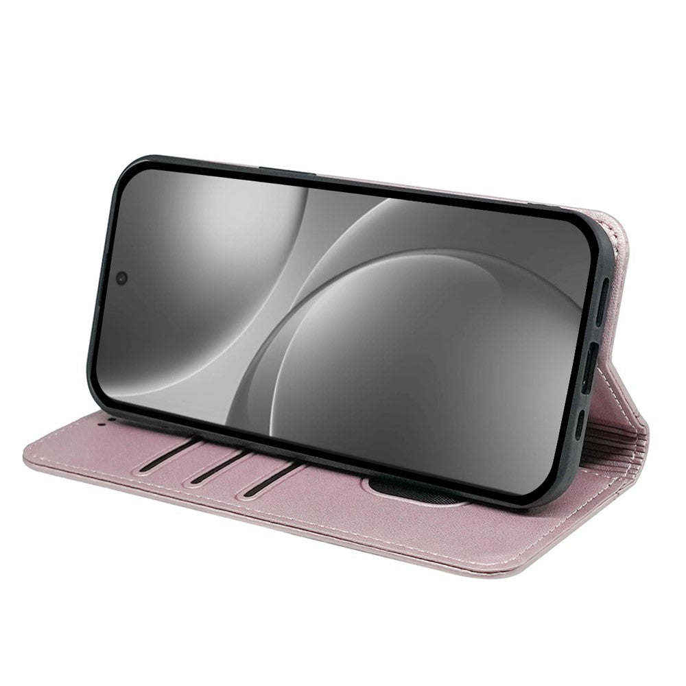 Til Oppo Find X9 Pro 5G Pung Etui Magnetisk Lukning PU Læder Telefoncover med Håndledsrem